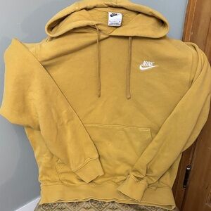 Nike Mustard Yellow Hoodie